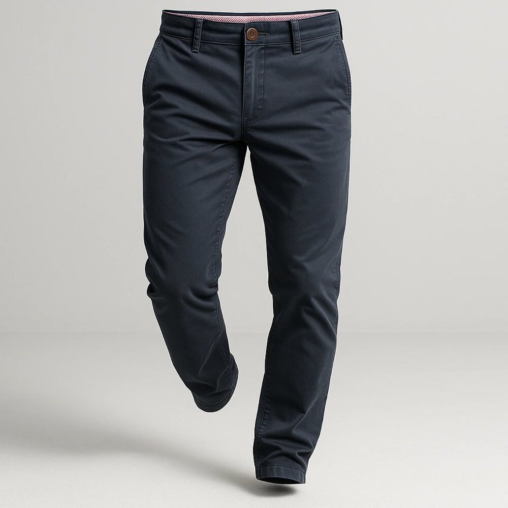 Perk Slim Fit Pants Stretch Cotton Black Casual size 38x34 Business Casual